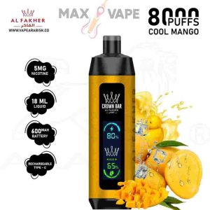 Al Fakher 8000 Puffs (CROWN BAR) Disposable in Dubai UAE - Image 2