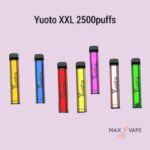Yuoto XXL 2500 Puffs Disposable Vape in Dubai UAE
