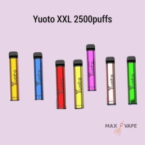 Yuoto XXL 2500 Puffs Disposable Vape in Dubai UAE