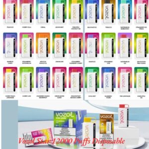 Vozol Star 12000 Puffs Disposable Vape in Dubai (1)