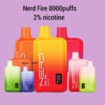 Nerd Fire 8000 Puffs Disposable Vape In Dubai UAE