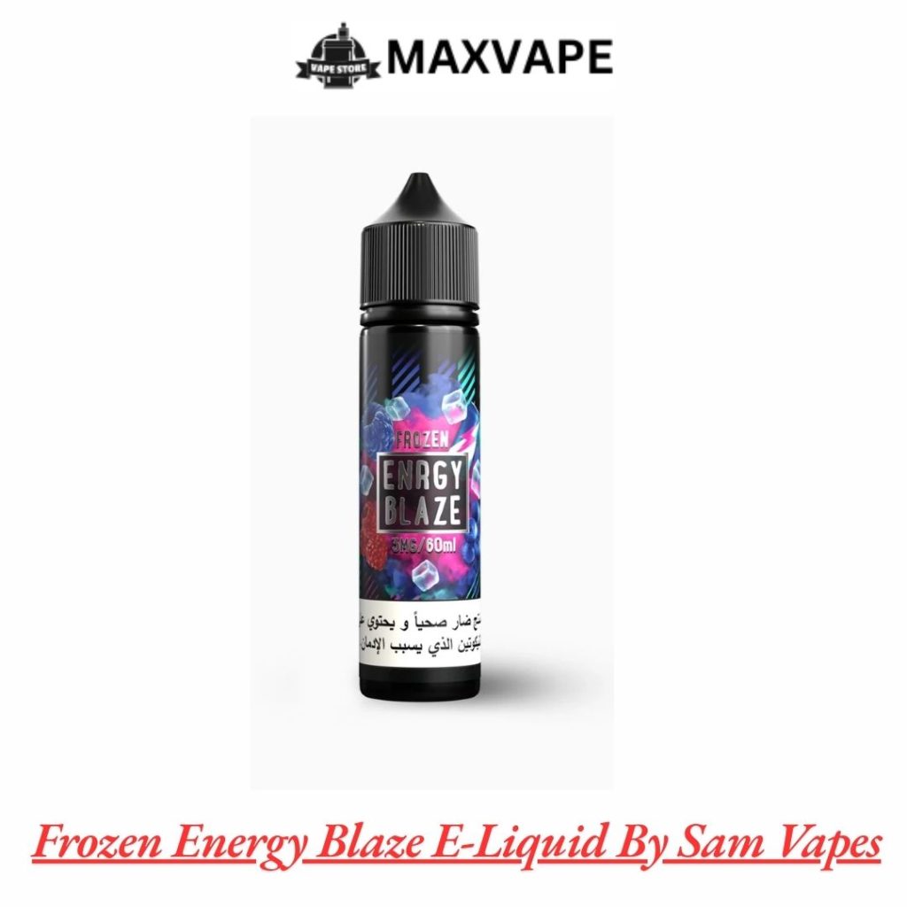 Frozen Energy Blaze E-Liquid By Sam Vapes