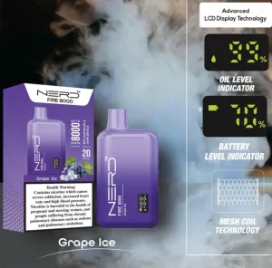 Nerd Fire 8000 Puffs Disposable Vape