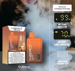 Nerd Fire 8000 Puffs Disposable Vape