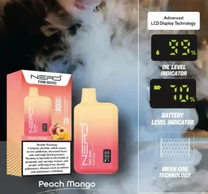 Nerd Fire 8000 Puffs Disposable Vape