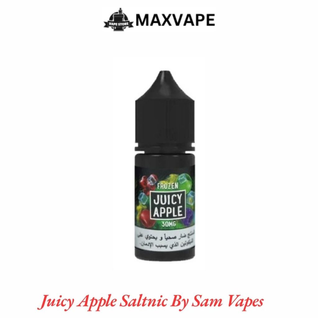 Juicy Apple Saltnic By Sam Vapes