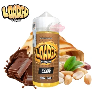 Loaded-100ml-Vape-Liquid-Nutty-Choco-Crepe
