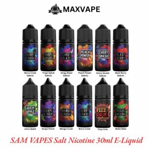 SAM VAPES Salt Nicotine 30ml E-Liquid