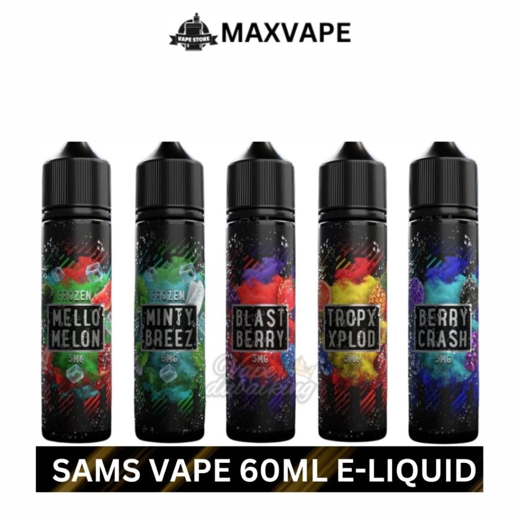 Sams Vape 60ml E-liquid 12mg