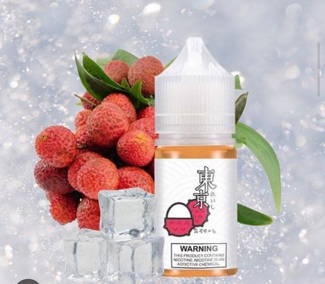 2024/12/1000475724.jpg Tokyo E-Juice Iced Litchi Saltnic 30 ml - Image 1