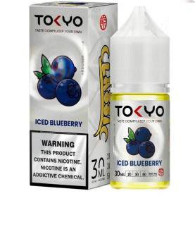 2024/12/1000476614.jpg Tokyo E Juice Ice Blueberry Saltnic 30ml - Image 1