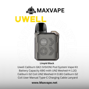 Buy Uwell GK2 Vision Kit Battery Capacity 690 mAh In Dubai - Image 2