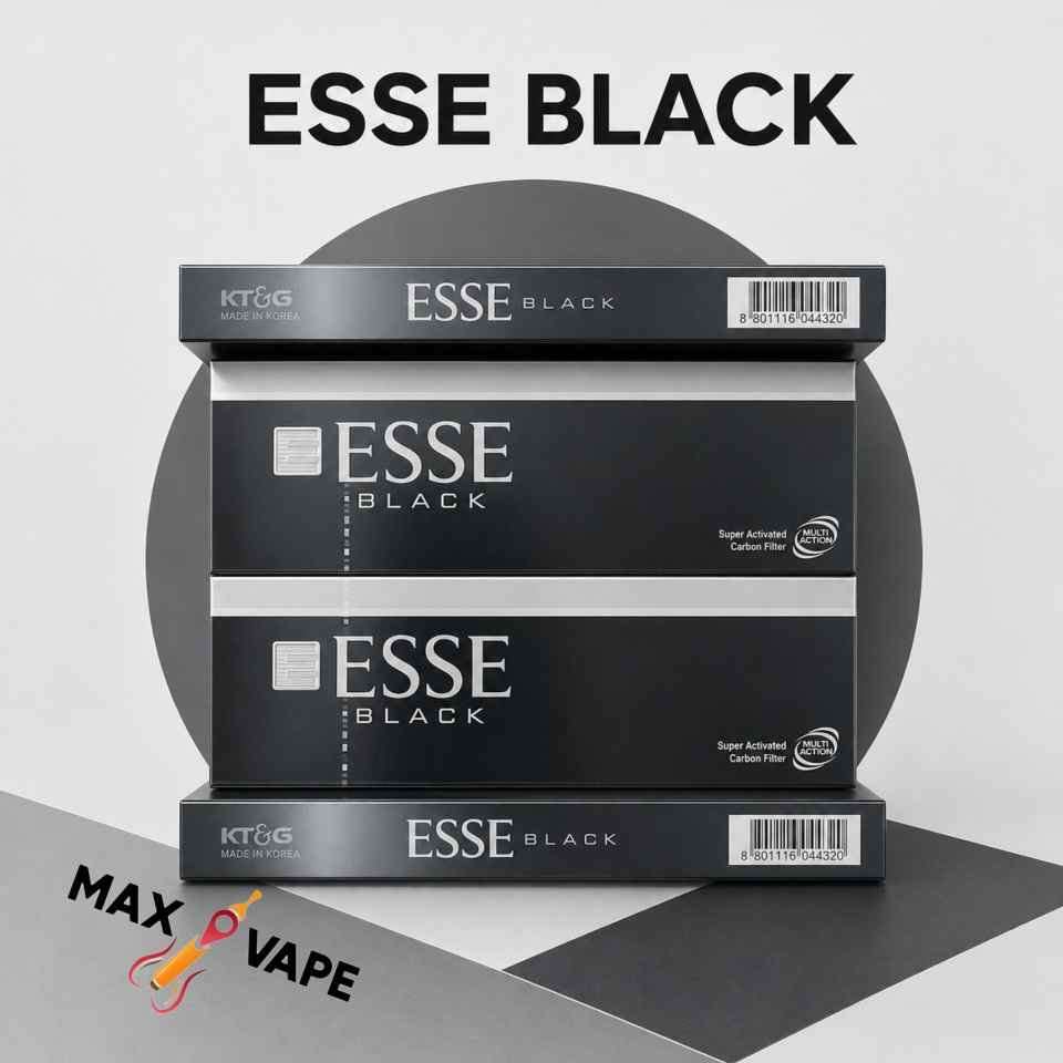 2025/04/1000458096.jpg ESSE Black Cigarettes 200PC PACK - Image 1