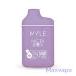Best vape Myle Meta Box White Grape Ice Disposable Device in Dubai