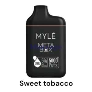 Buy Best Myle Meta Box Sweet Tobacco Disposable Device In Dubai