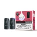 Buy now Myle Meta V5 Strawberry Slushy Pods Dubai