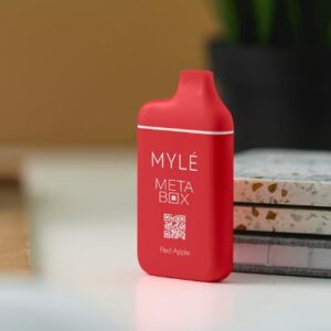 MYLE Meta Box Red Apple 5000 Puffs Disposable Vape