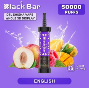 Buy Black Bar 50000 Puffs DTL Disposable Vape in Dubai - Image 5