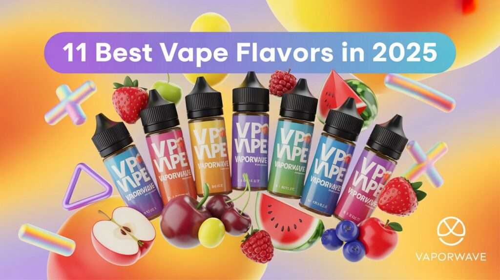 15 Vape Juice Flavours