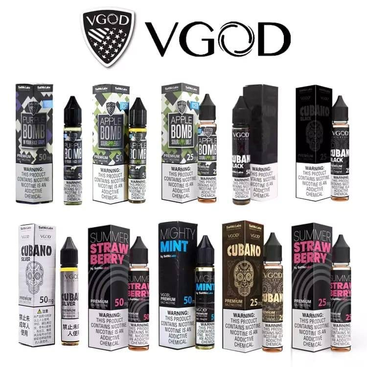 Buy VGOD E-Liquid 60ml in Dubai, UAE. 3mg. Nicotine - Image 1