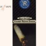 Yousef Rida Black Half and Half Dokha