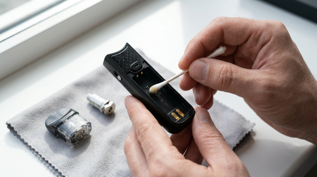 Ultimate Guide to How to Fix a SMOK Nord: Troubleshooting, Usage & Expert Tips 2026 9 Cleaning a SMOK Nord pod vape for better performance