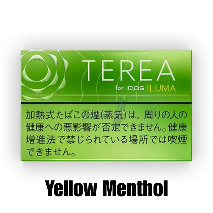 IQOS-Terea-Yellow-Menthol-Japan.png IQOS Terea Yellow Menthol Japan – Refreshing & Smooth Heat-Not-Burn Tobacco - Image 1