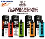 Al Fakher Crown Bar Mega Max 40,000 Puffs