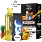 Al Fakher Crown Bar Ultra 25000 Puffs Disposable Vape (5mg) - Image 4