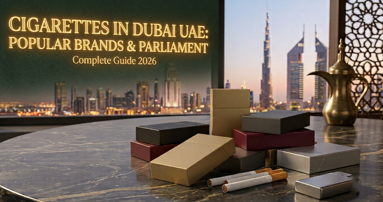 Cigarettes in Dubai, UAE Popular Brands