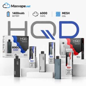 HQD CUVIE Slick 6000puffs Disposable Vape in Dubai UAE