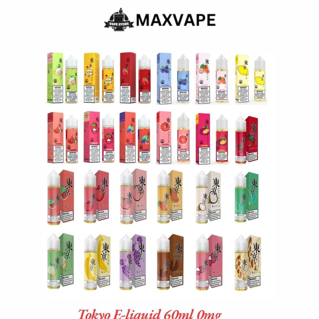 Tokyo E-liquid 60ml 0mg