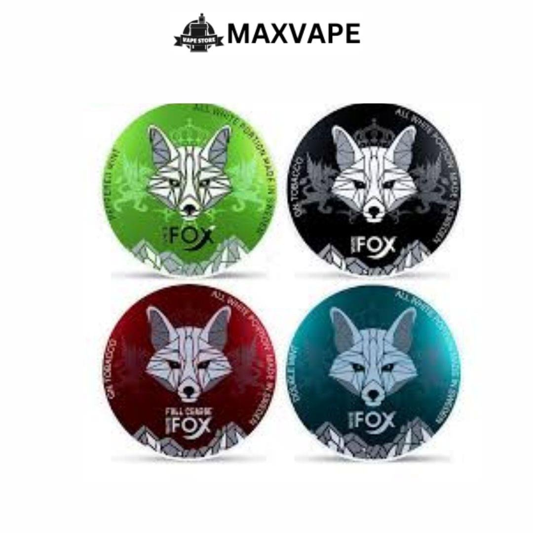White fox Nicotine Pouches White fox Nicotine Pouches