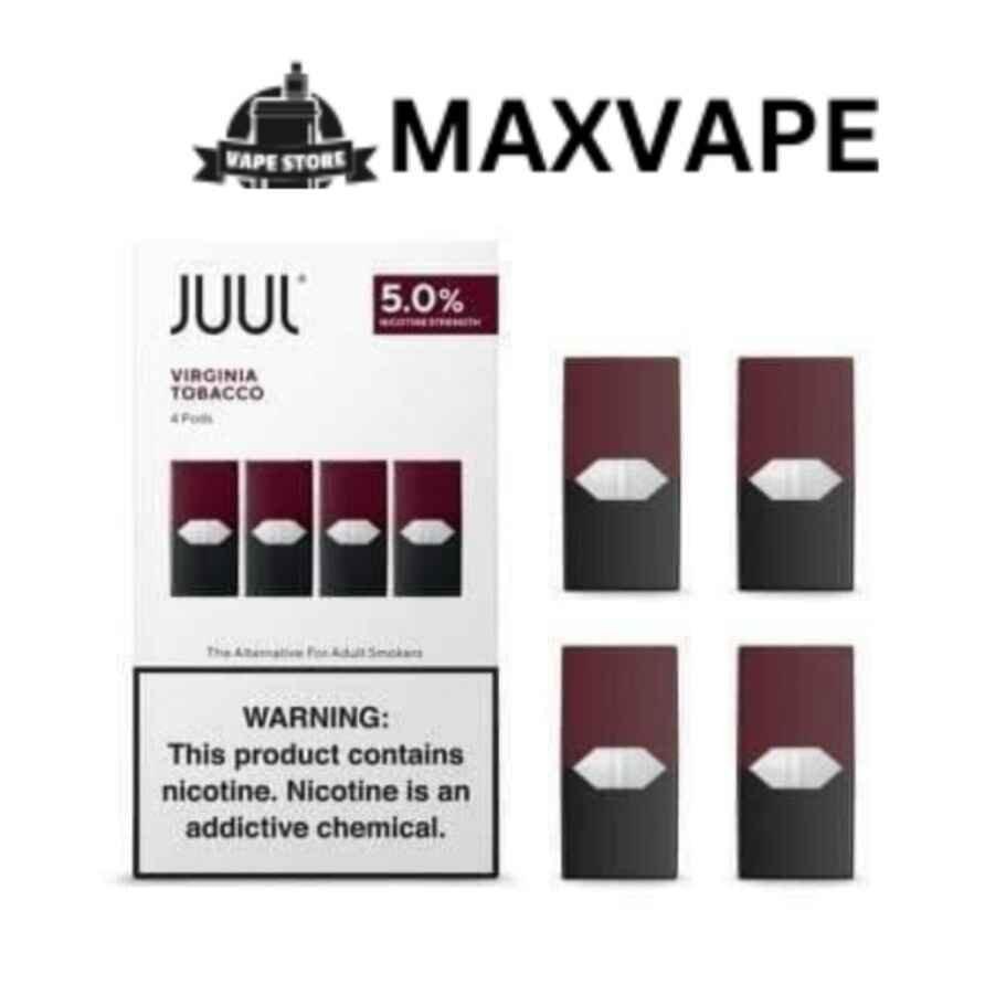 "Juul Pod Virginia Tobacco 5% - Authentic USA - Image 1