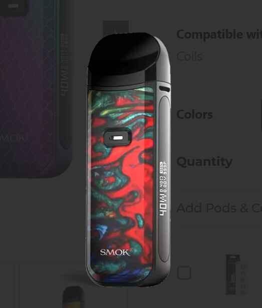 Smok Nord 2- 40w pod starter kit in Dubai - Image 2